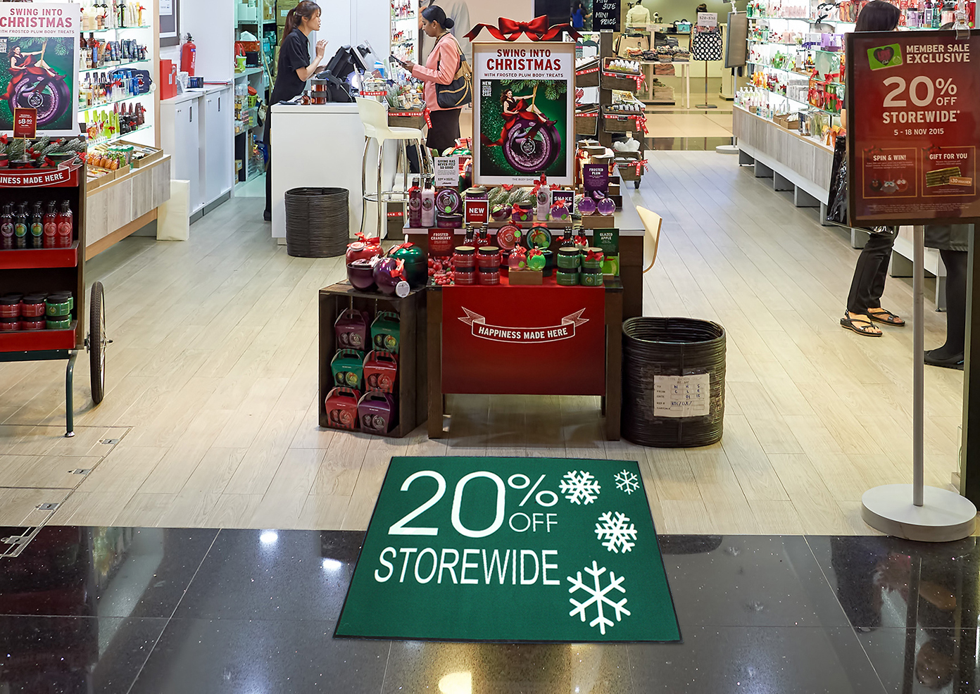 Bar, Display, Counter Top & POP Mats Graphic Image Flooring